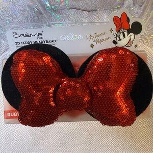 Minnie Mouse Red Sequin Headband